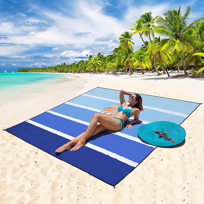 Coconut Tree-solid Blue