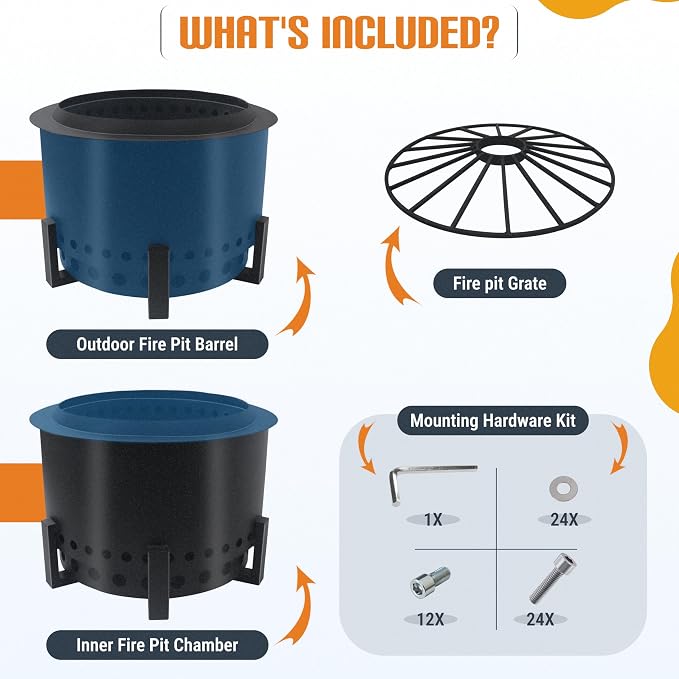 Smokeless Fire Pit