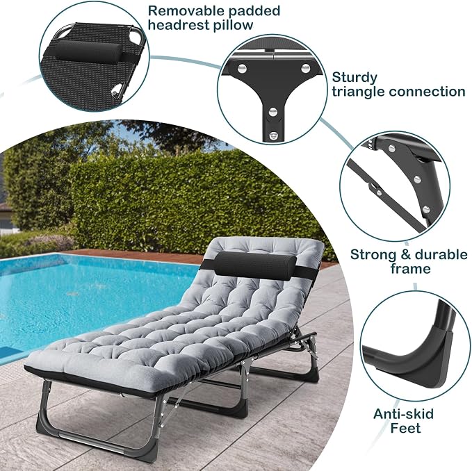 Black Chair/Gray Pad