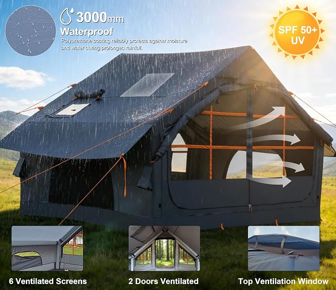 4 Person+Skylight/Gray