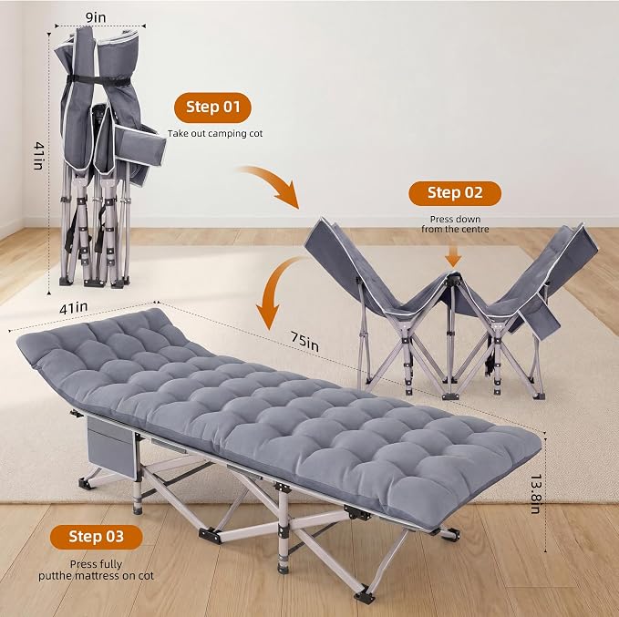 Silver Frame & Gray Pad