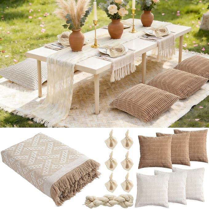 Beige White