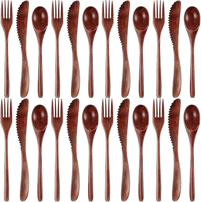 8 Cutlery Sets of Knives Spoons and Forks
