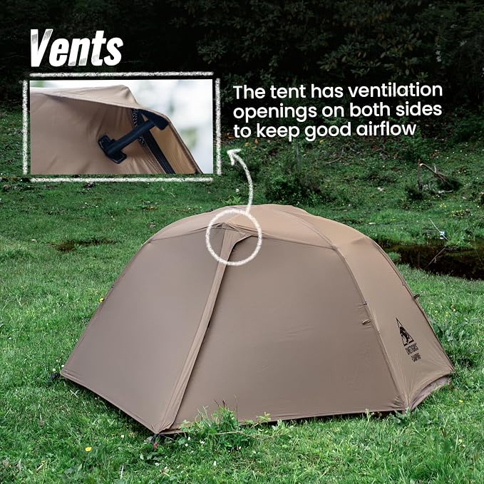 2.0 Version - 1-2 Person - Coyote Brown