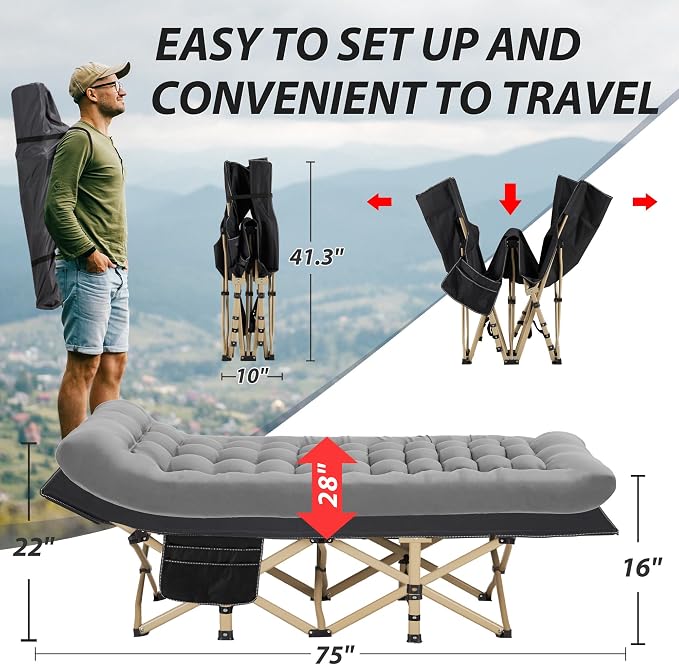 Black Cot/Grey Pad