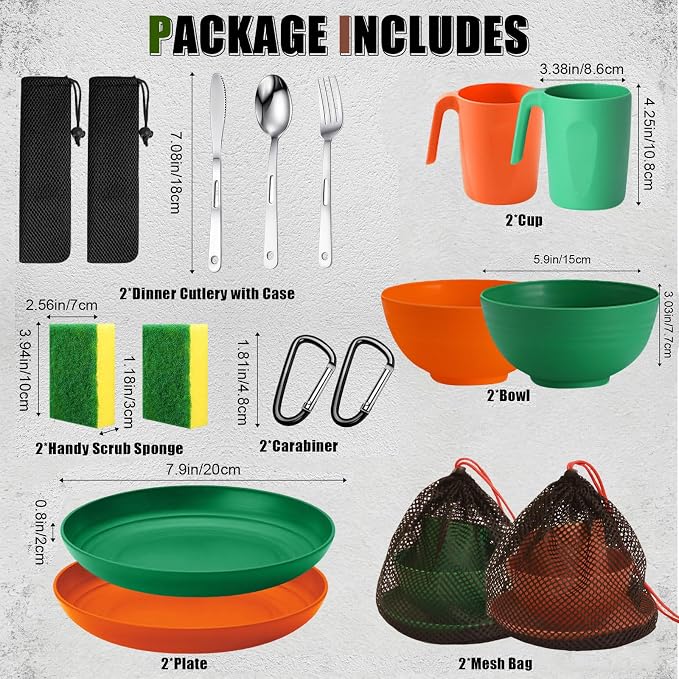 Orange and Green