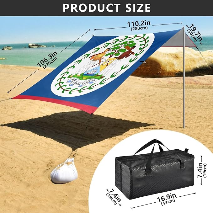 National Flag of Belize