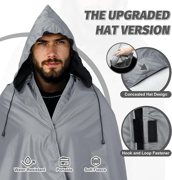 Grey - Hooded