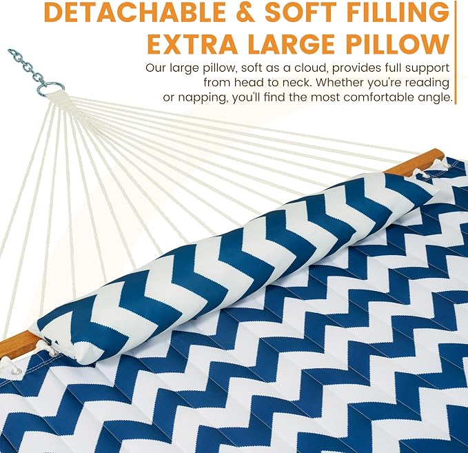 Blue Chevron Stripes