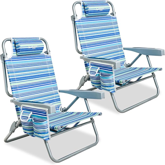 Blue Green Striped-2set