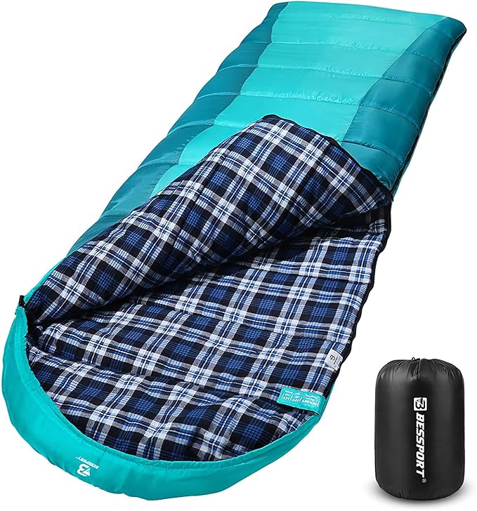 Flannel Lined Blue&Green(-5℃)