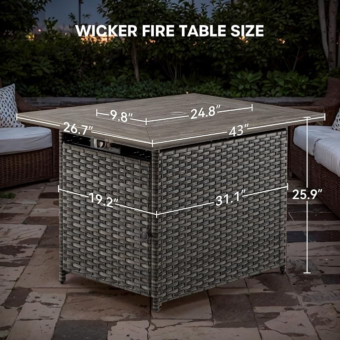 Grey Wicker