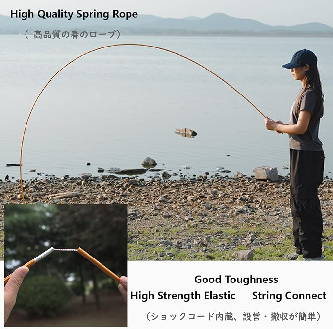 A - Tent Poles - Gold