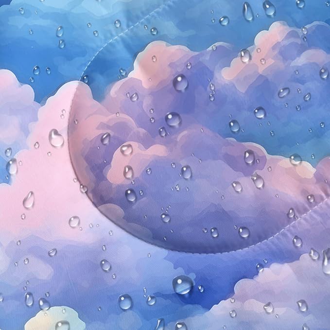 Blue Pink Clouds