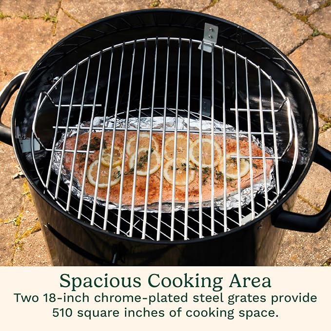 Vertical Charcoal Smoker, 18\