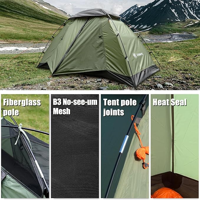 Green 5 person
