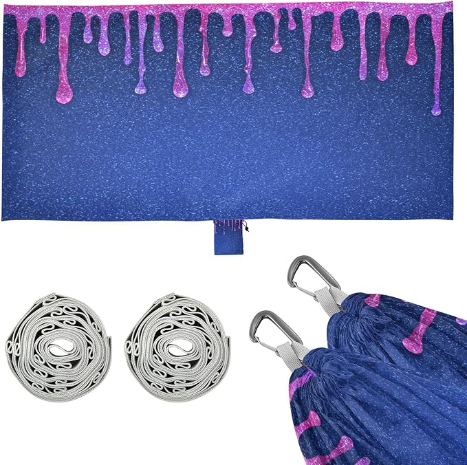 Deep Blue Purple Drip