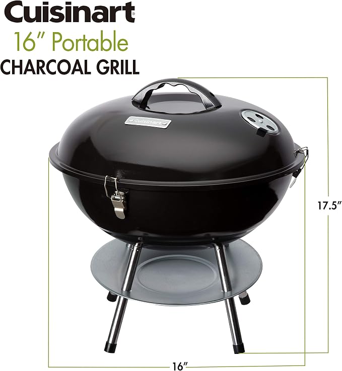 Portable Charcoal Grill, 16\