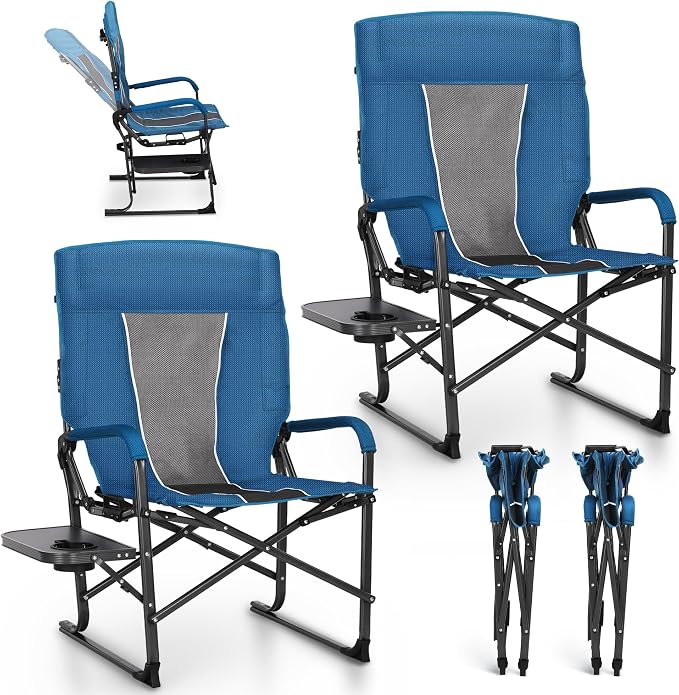 Navy-reclining Director Chair