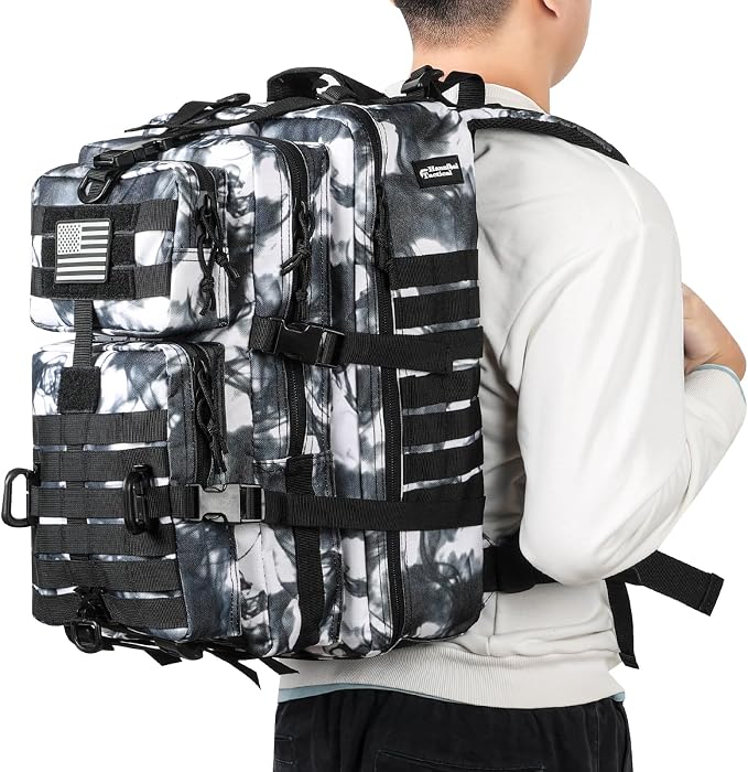 Black/White Camo