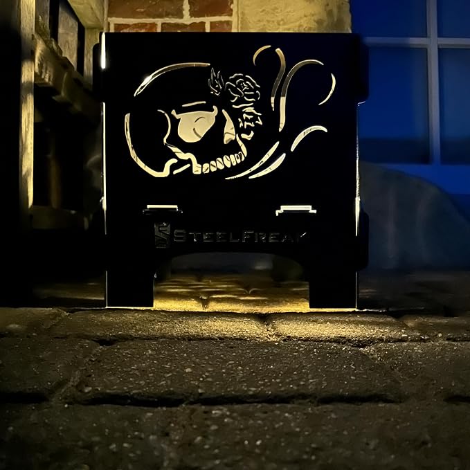 Skull and Rose