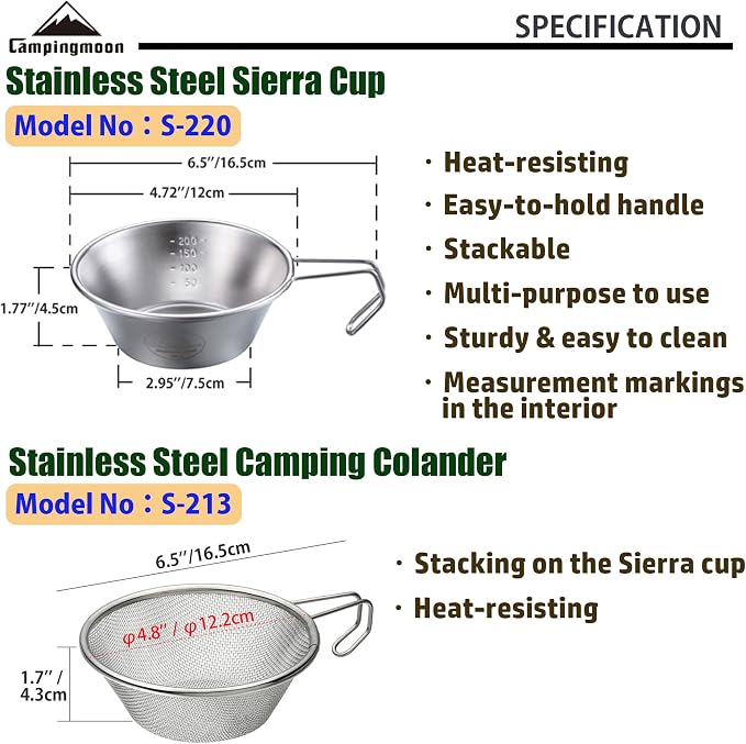 1pc Cup + 1pc Colander