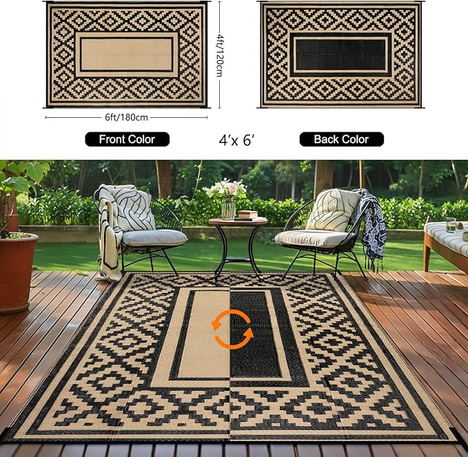 Stripe Black Brown