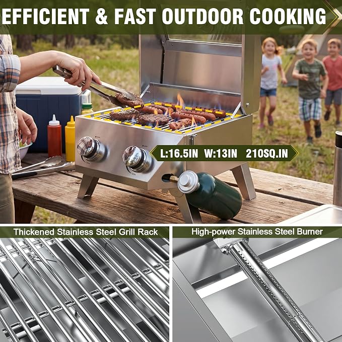 Dual-Fuel 1/20lb - Grill Only