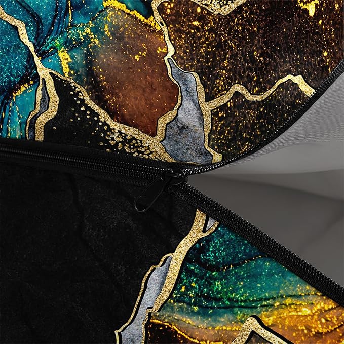 Black Gold Marble