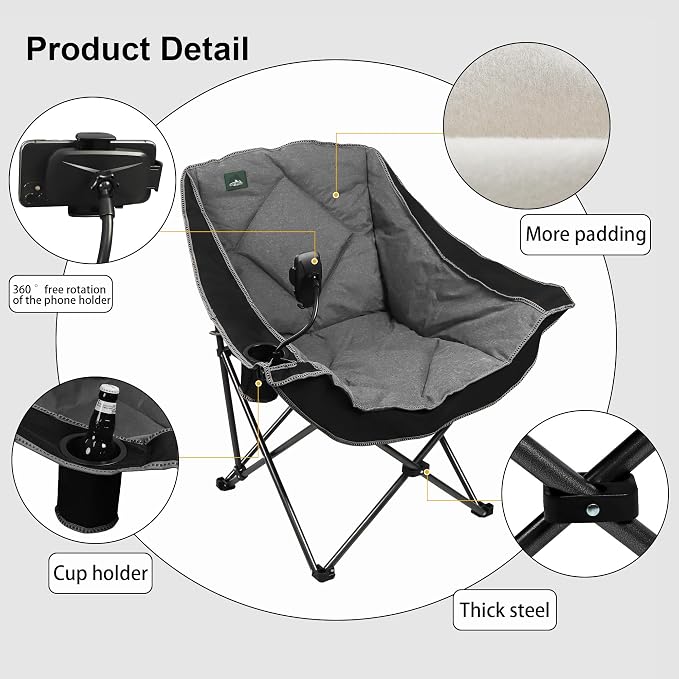 Black Wite Phone Holder