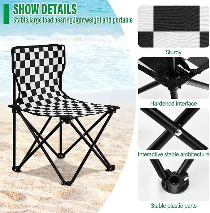 Checkered Black and White