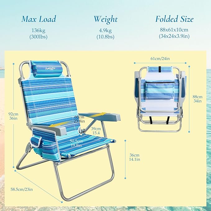 Light Blue Striped-2set