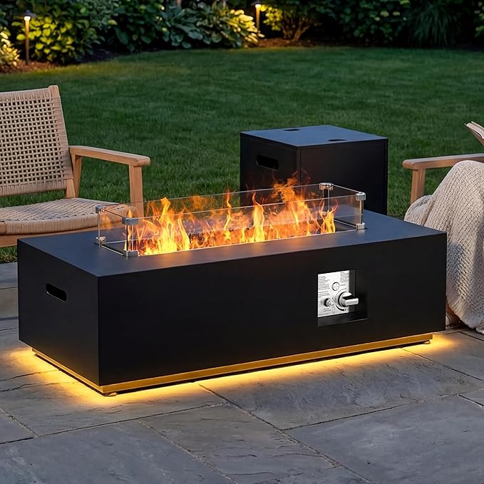 Black w Golden LED