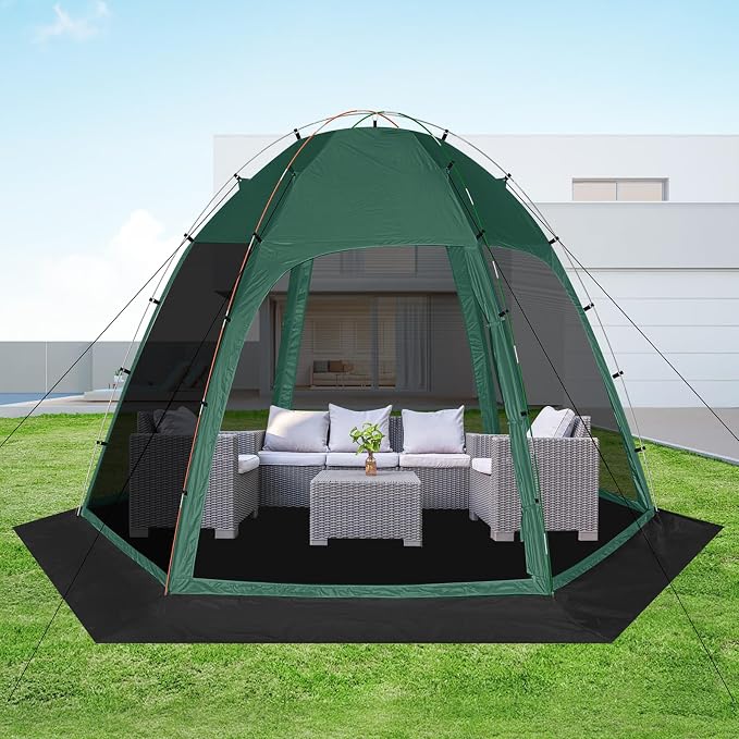 Green Six-Sided