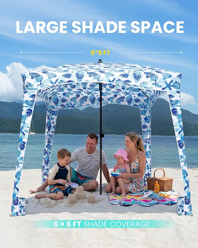 6' x 6' A-Sea Life