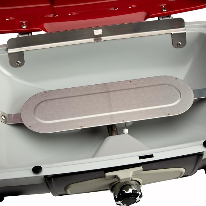 Petit Gourmet Tabletop Gas Grill, Red