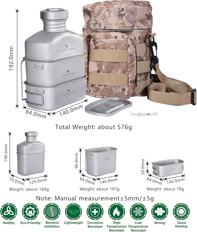 Canteen+2 Cups Set