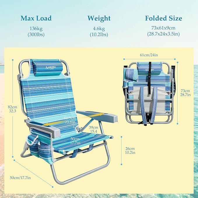Light Blue Striped