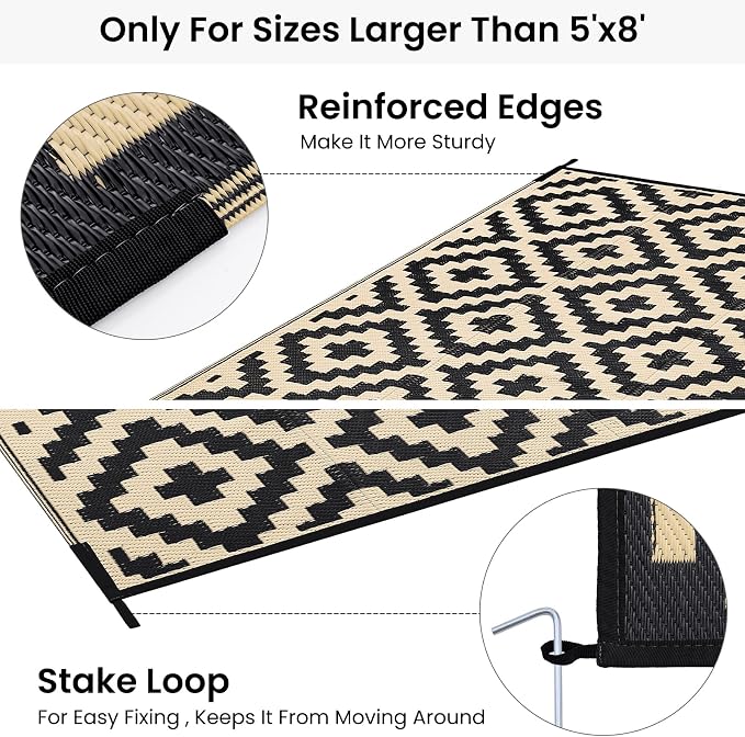 Black and Beige
