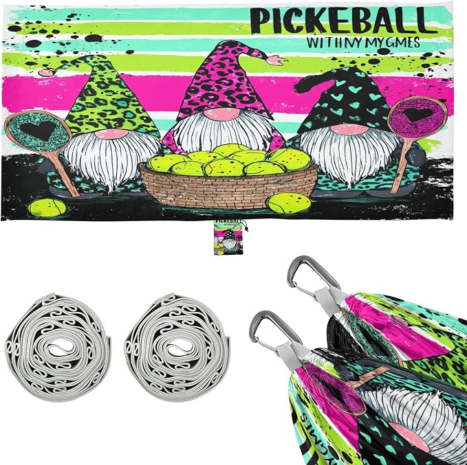 Cute Pickball Gnome