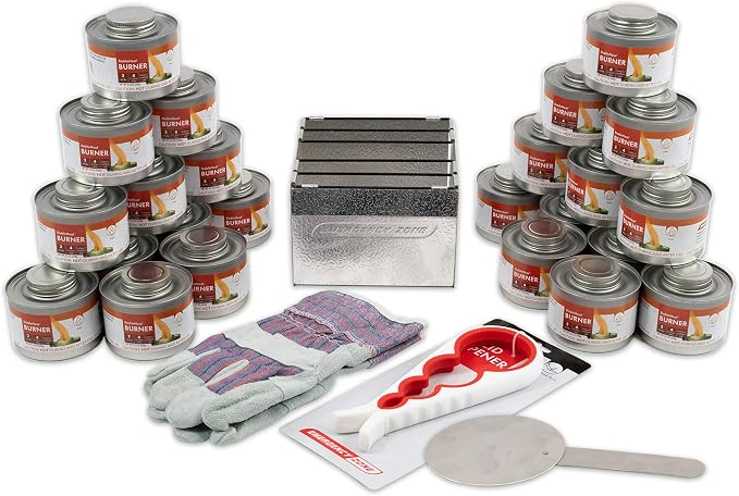 24x Fuel Cans with Stove Set