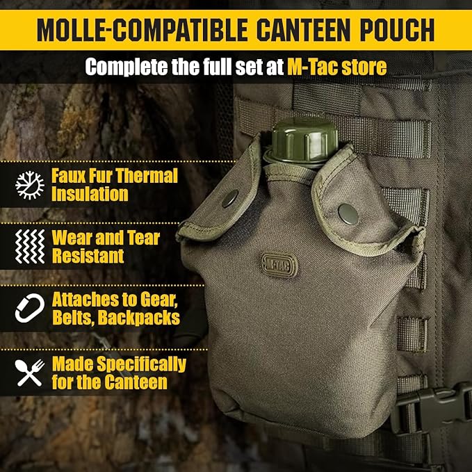 Bottle & Cover Olive