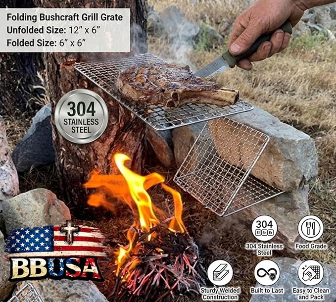 Folding Grill & Bag