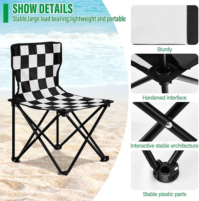 Checkerboard Black White Pattern