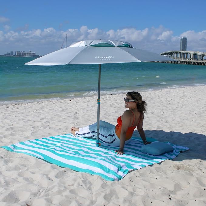 Teal & Stripes