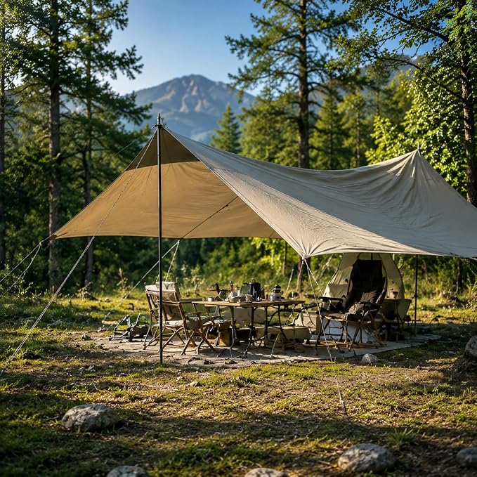Black Tent Stakes