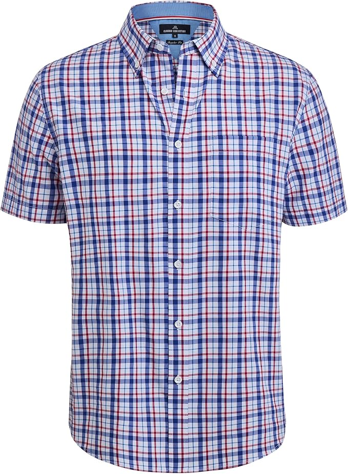 Blue Red Plaid