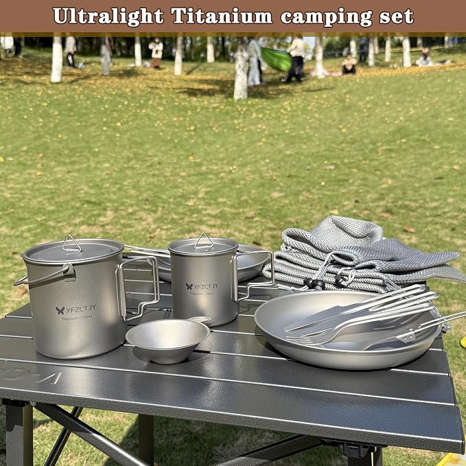 750ML Titanium Pot