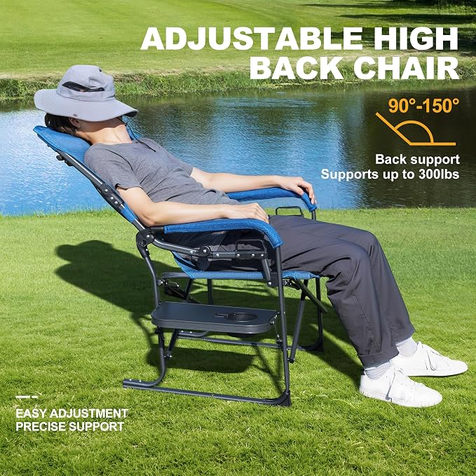 Navy-reclining Director Chair