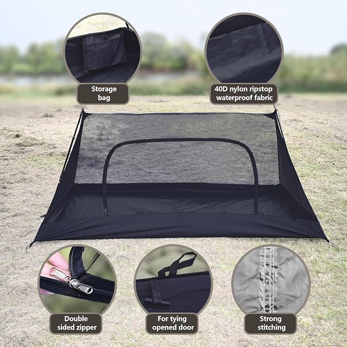 Black-Inner Tent (with Floor)